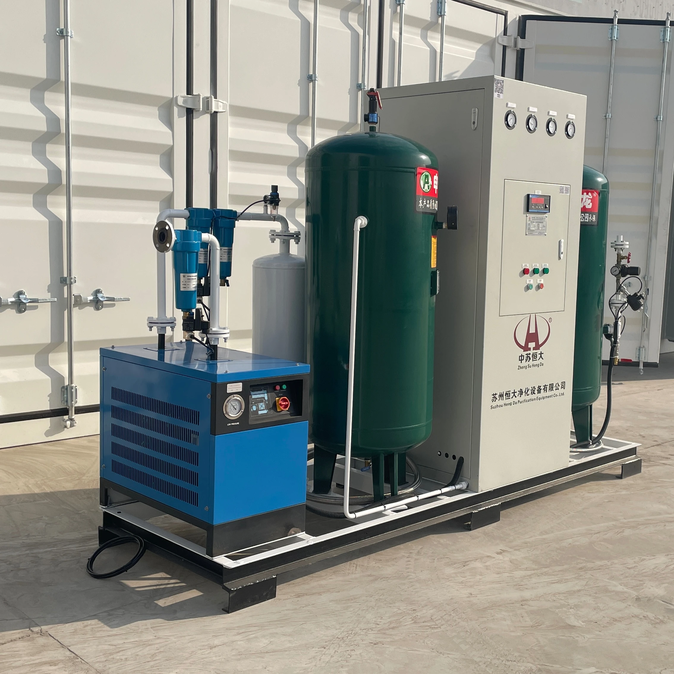 Electronic industry nitrogen generator for industrial nitrogen gas generator