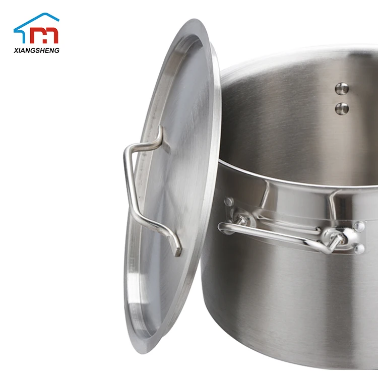 high quality giant cooking pot and pan kitchen ware restaurant hotel  large commercial meat  multifunctional cooking pot
