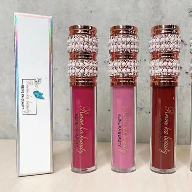 Wholesale  Cosmetic Custom Logo Lipgloss Vendors Matte Lip Gloss Nude Clear Shinny Shimmer Lip Gloss Private Label