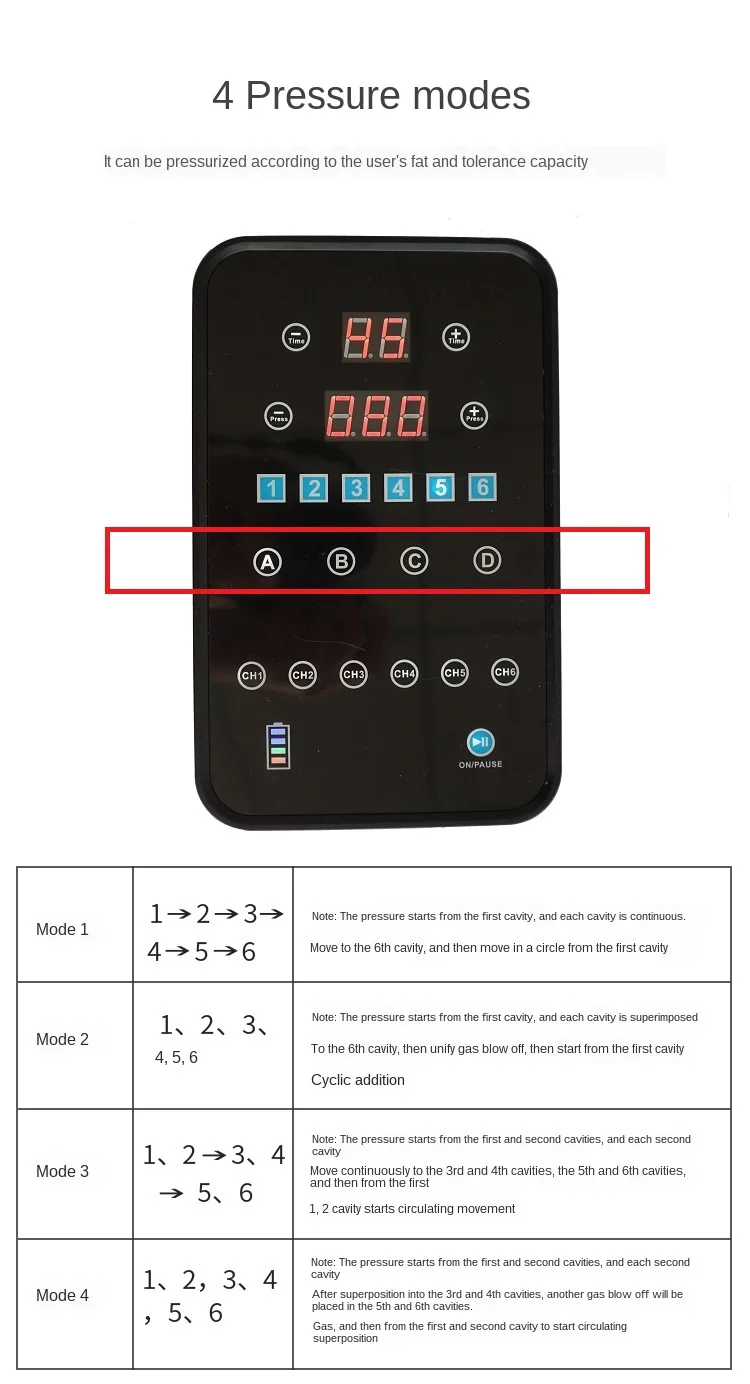 Health and medical pneumatic leg compression therapy system device massager masajeador body sports recovery boots