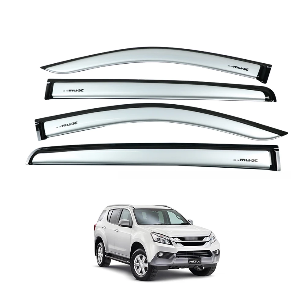 Изготовленный на заказ черный белый двухцветный автомобильный ветрозащитный защита от дождя солнцезащитный козырек для Isuzu Mux аксессуары