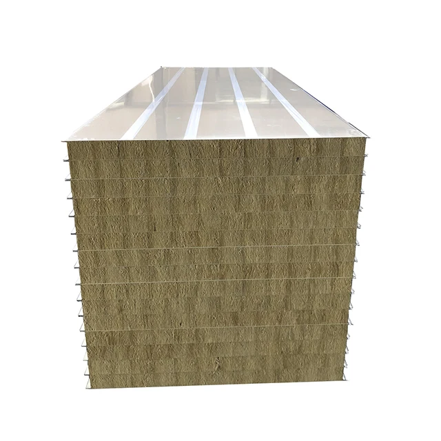 Cheap price rock wool panel clean room panel manufacturer for clean room project