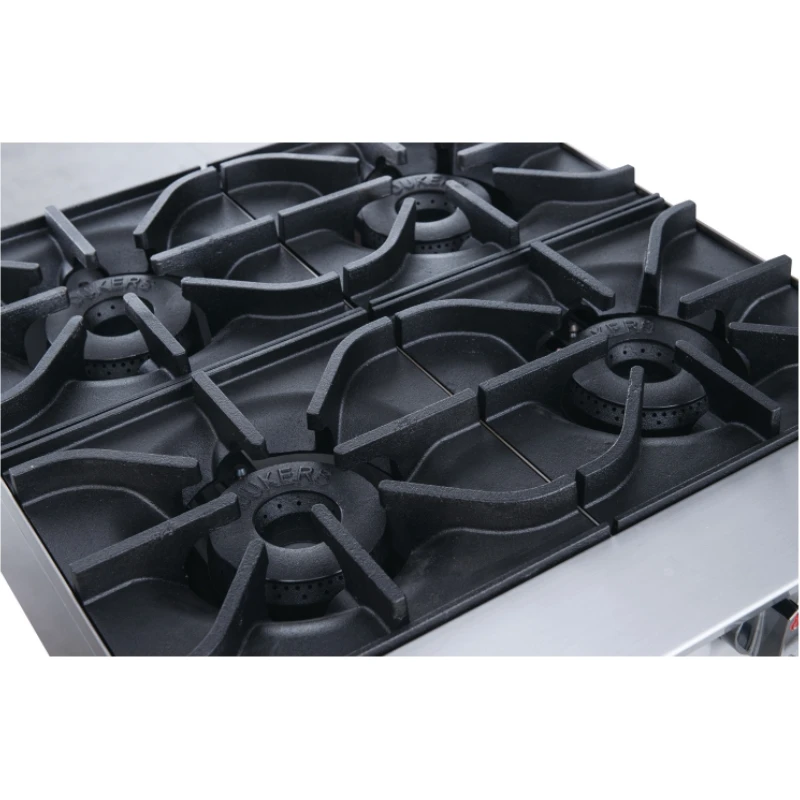 Portable Double Burners 56000 BTU/H  Gas Hot Plate Stove with Adjustable Temperature Cooking Hot Plate