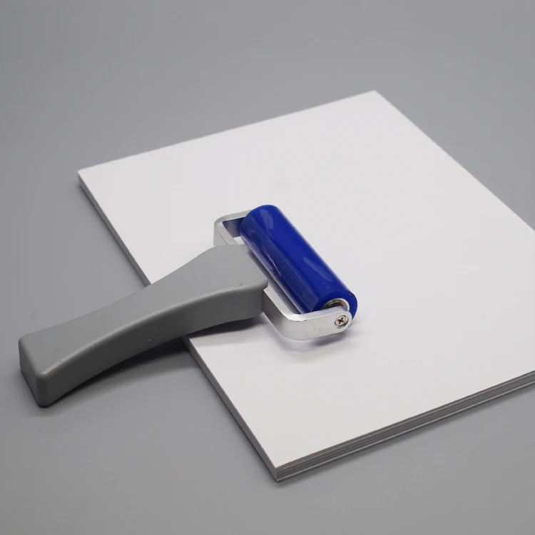 6 INCH Plastic handle dust removing silicone roller with dust removal pads