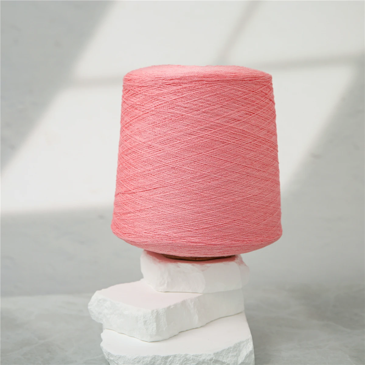 Xinglin Factory direct sale High twist flax like 24S/1 89%Viscose 11%Nylon  Yarn for knitting machine cool yarn for spring