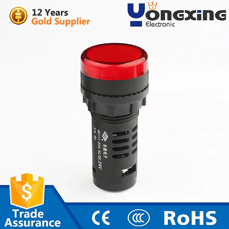 22 мм CQC CE 12-380 В Светодиодная лампа/сигнальная лампа/световой индикатор