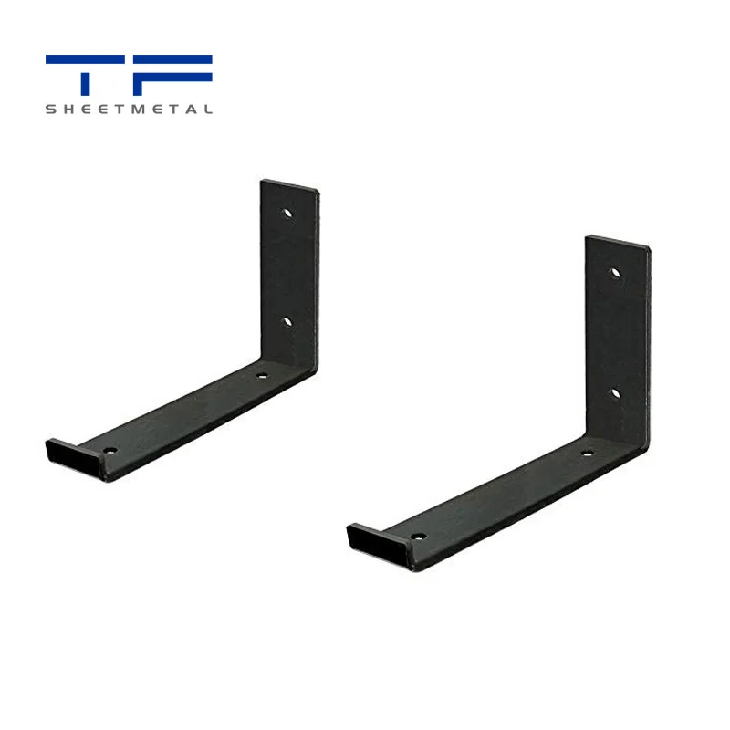 new type carbon steel floating shelf bracket
