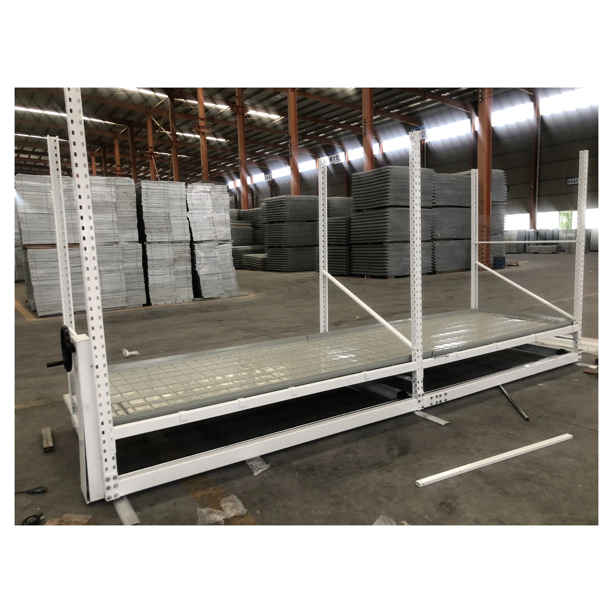 Double Layer Automatic hydroponic plastic nursery bench growing seedlings bed