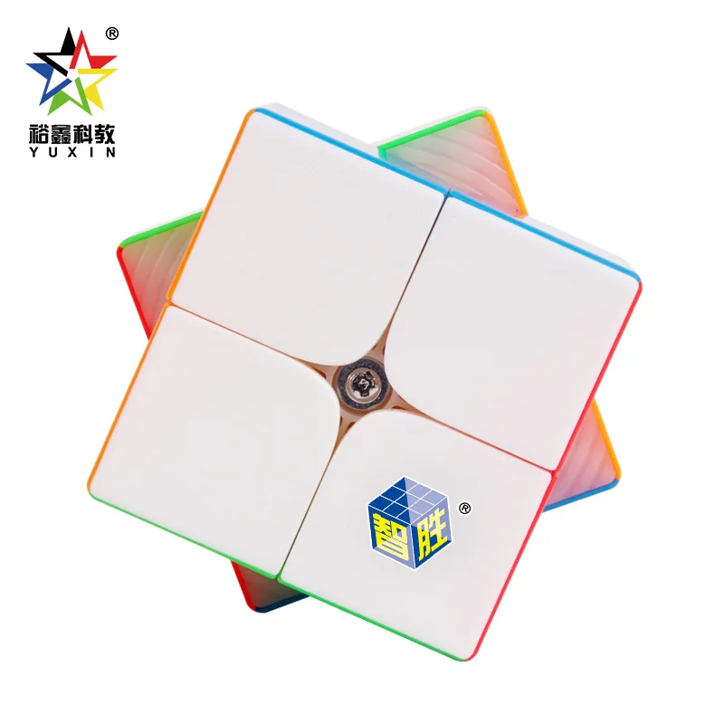 Yuxin  Speed puzzle Little magic 2x2x2 5CM cube Collecting plastic magic cube Educational toys