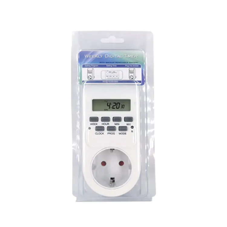 Digital Auto Outlet Off Plug  Cyclic Dual Timer