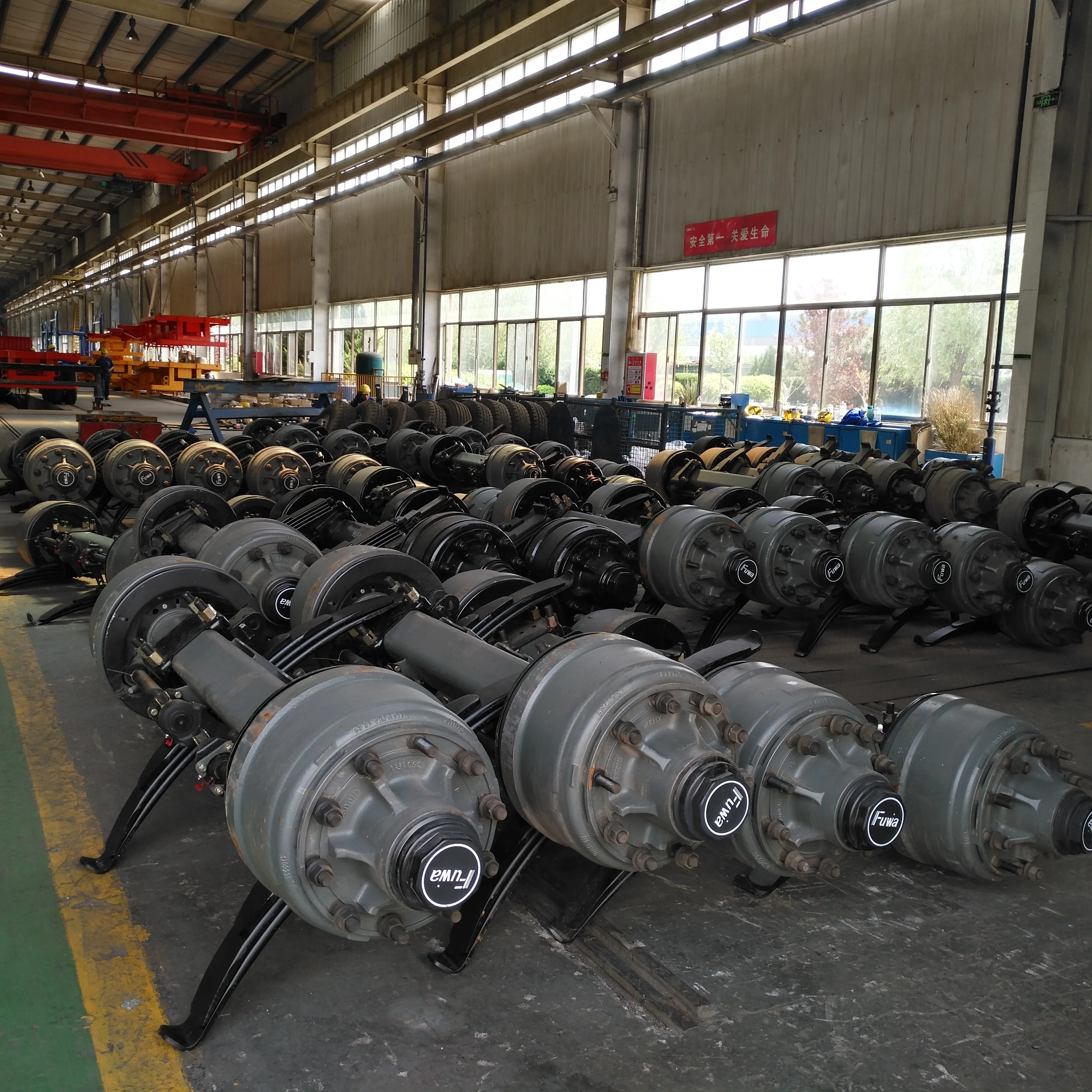 Original Fuwa brand  13ton  American type axle AMPRO axle