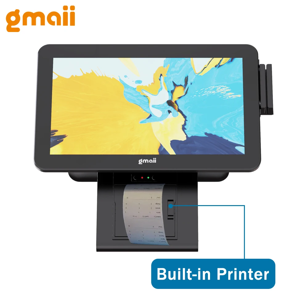 2023 new 1024*768 Resolution 15 Inch Touch Screen Monitor android pos Machine 1920*1080 Resolution All In One Pos Systems retail