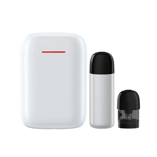 
Mini Vape Pen with charging compartment comes with a Vape Pods Refillable Vaper e-cig Portable Vape 