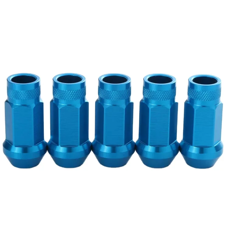 Rays Race Ti Lock Lug Nuts M14x1.5 Acorn Rim Forged Hot selling 20 Pcs 45Mm Titanium Wheel Nuts Lug Nuts