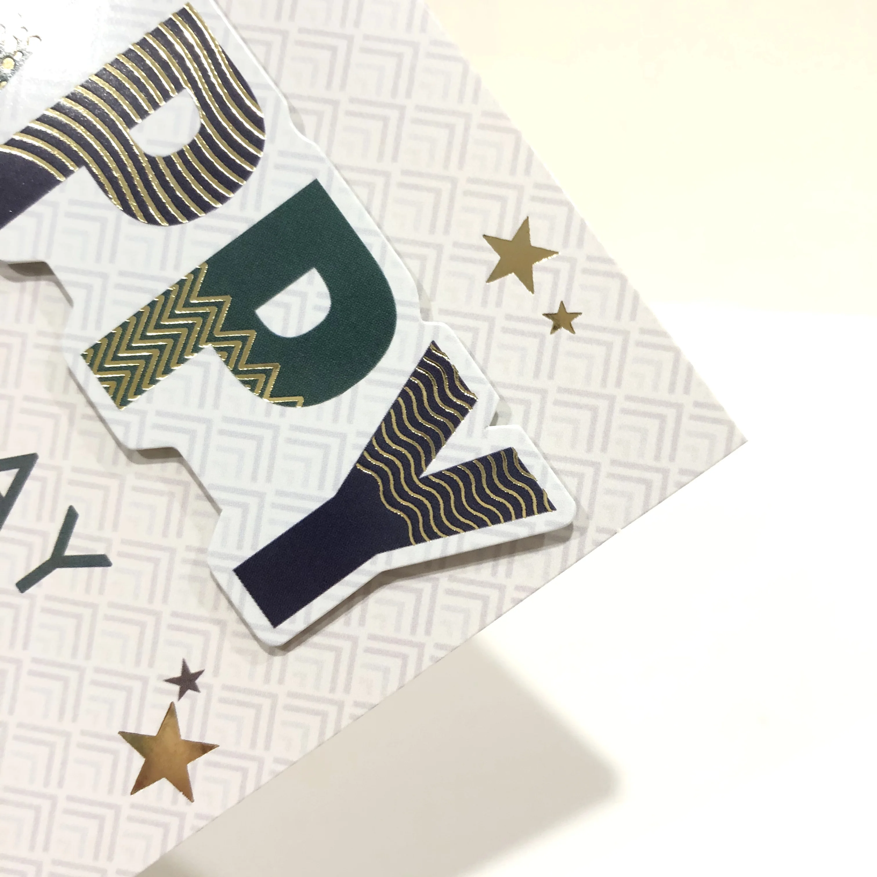 Handmade greeting card birthday design custom printing birthday cards for men