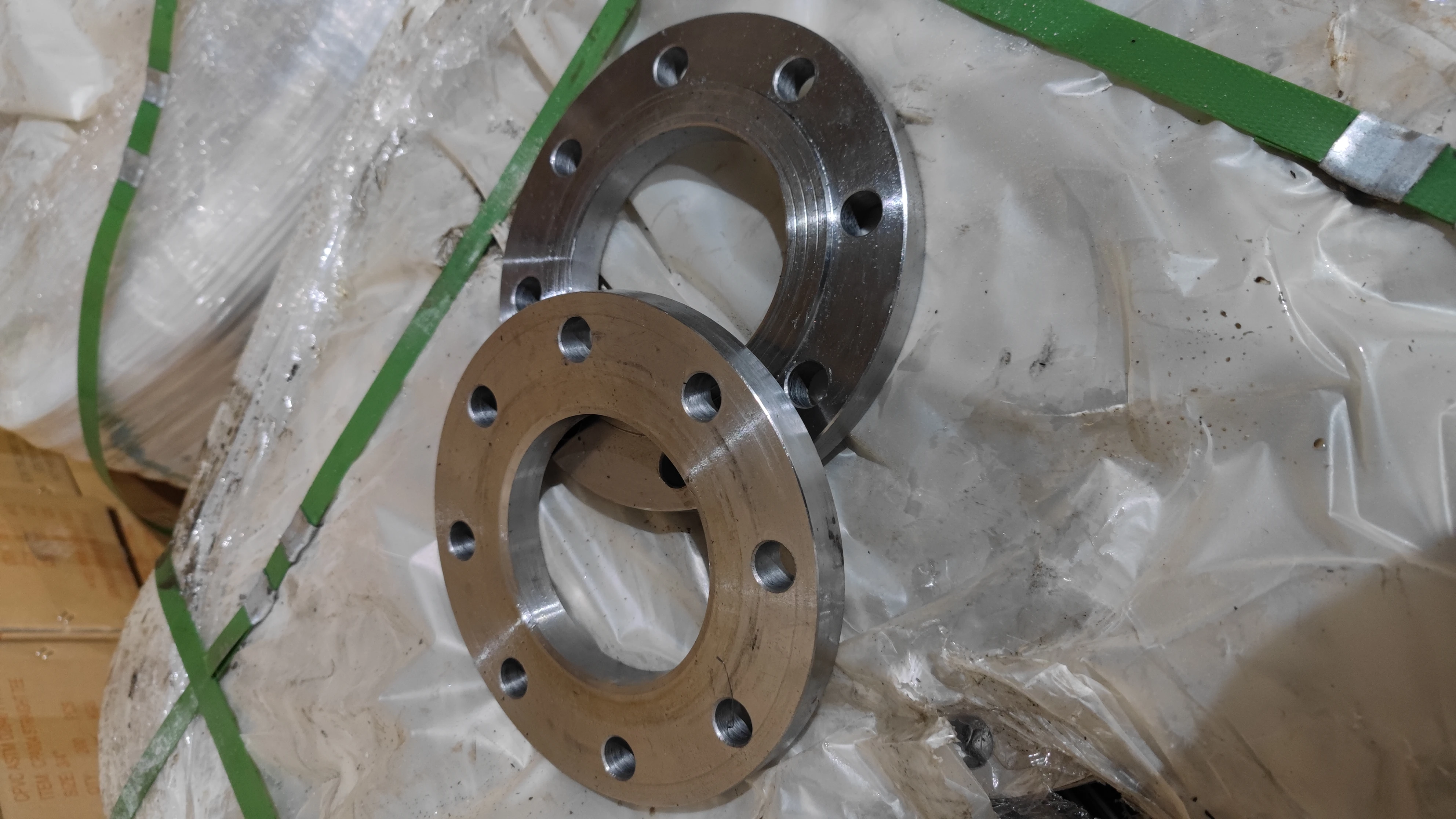 BS4504  PN10 PN16  PLRF DN15-DN600 Carbon Steel forging No Threaded With silk welding flat Flange Blind board