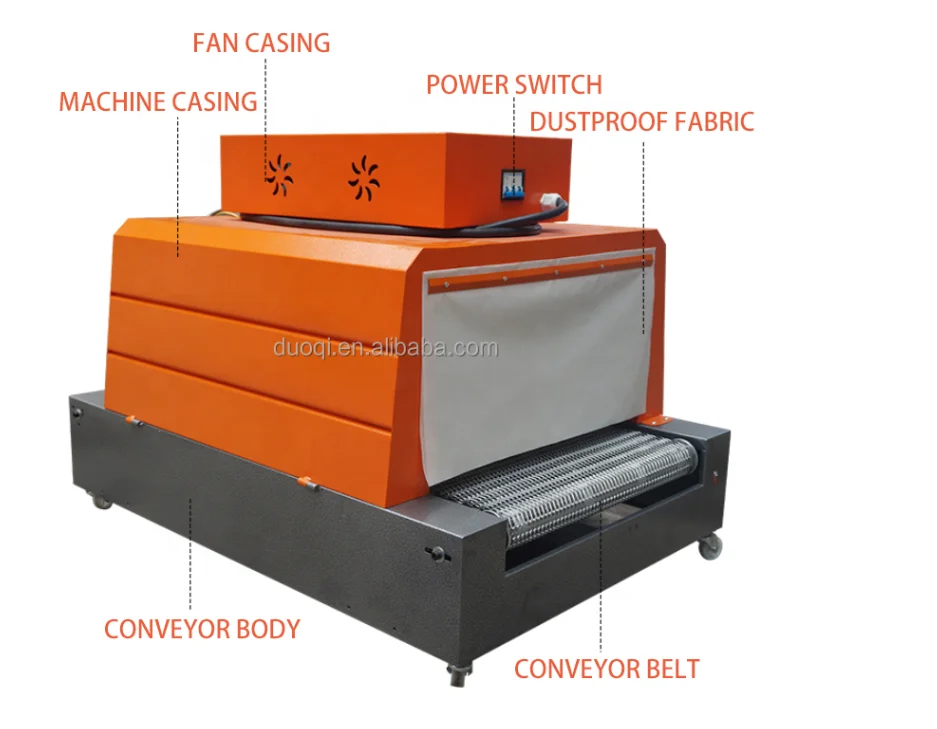 DUOQI BSX-6030  film wrapping machine pharmaceutical box shrink machine packaging film wrap PACKING machine
