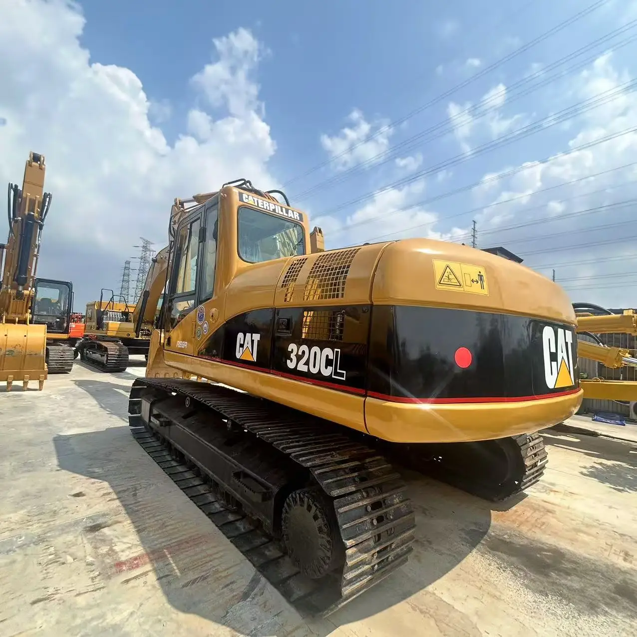 Экскаватор Caterpillar Cat 320BL 320DL 320D2L 320CL cat320d2l Подержанный 20-тонный гусеничный экскаватор