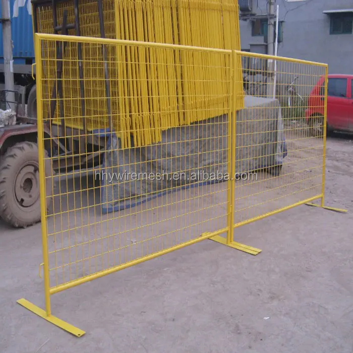 Easy Installation Movable Welded Wire Mesh Fencing Temporary Assembled Fence in Various Colors