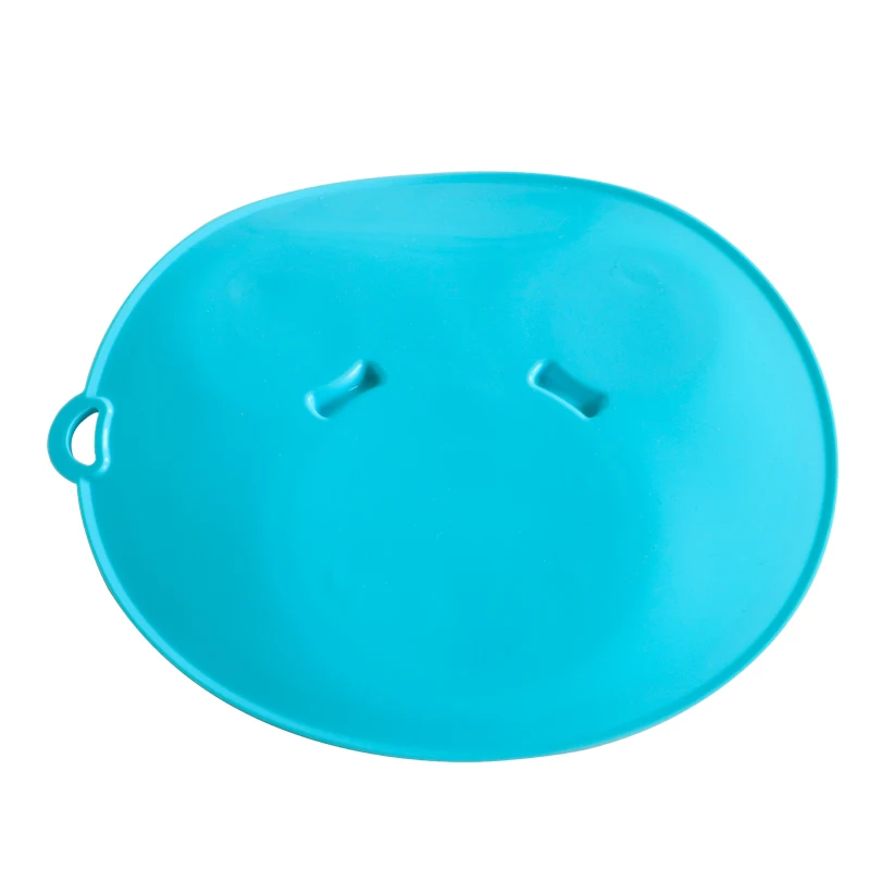 Amazon top sale 2021 100% Food Grade Silicone Mickey Shape Placemat for Baby Dinner Plate