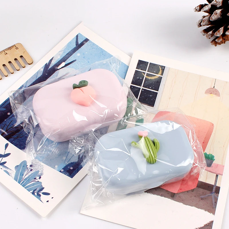Wholesale Custom Mini Plastic Box Cute Contact Lenses Cases With Logo Contact Lens Accessories
