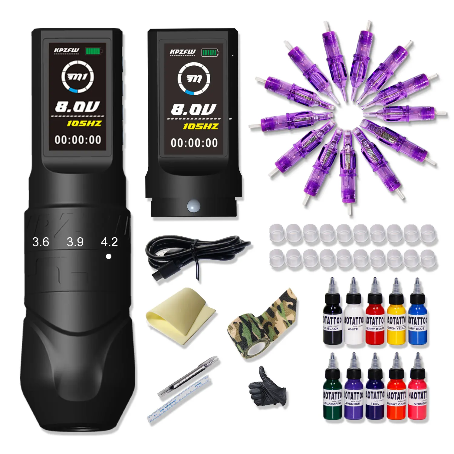 Pmu Microshading Machine Coreless Motor High Quality Wireless Rotary Battery Professional Tattoo Pen