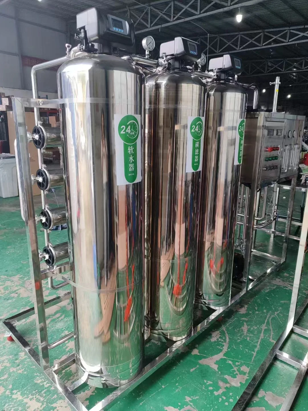 RO water filtration system Small Water Treatment Equipment Groundwater Well Reverse Osmosis RO Filter Mineral Water Making