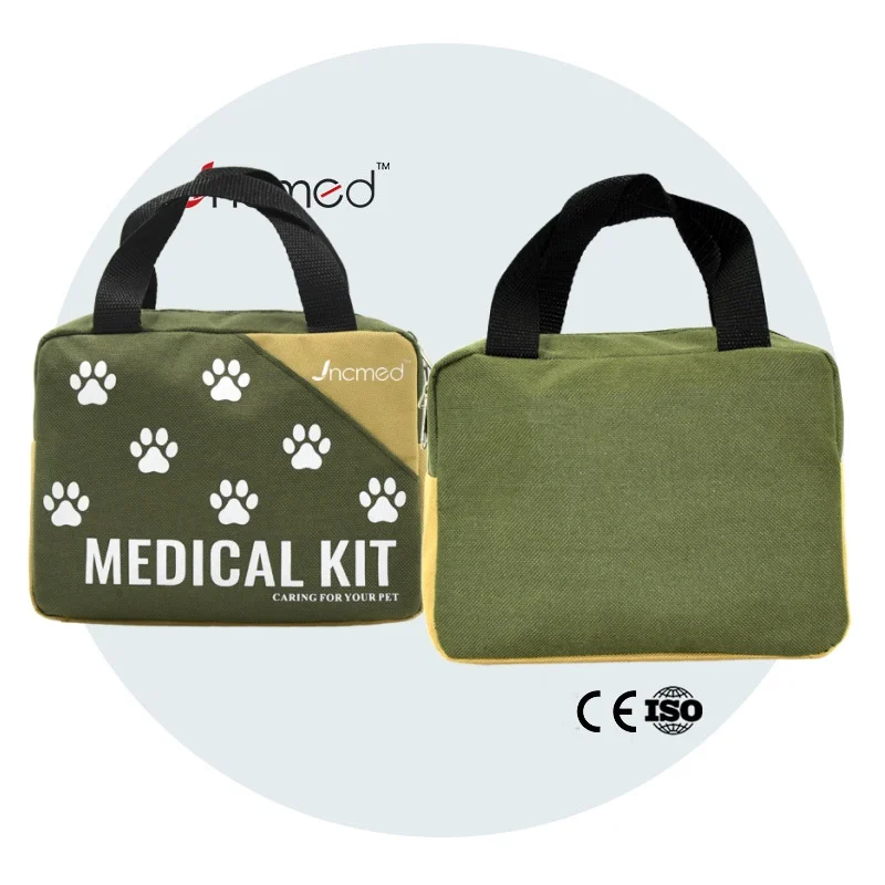 JCMED pet travel bag kit medical bag for pet supplies kit pet first aid kit