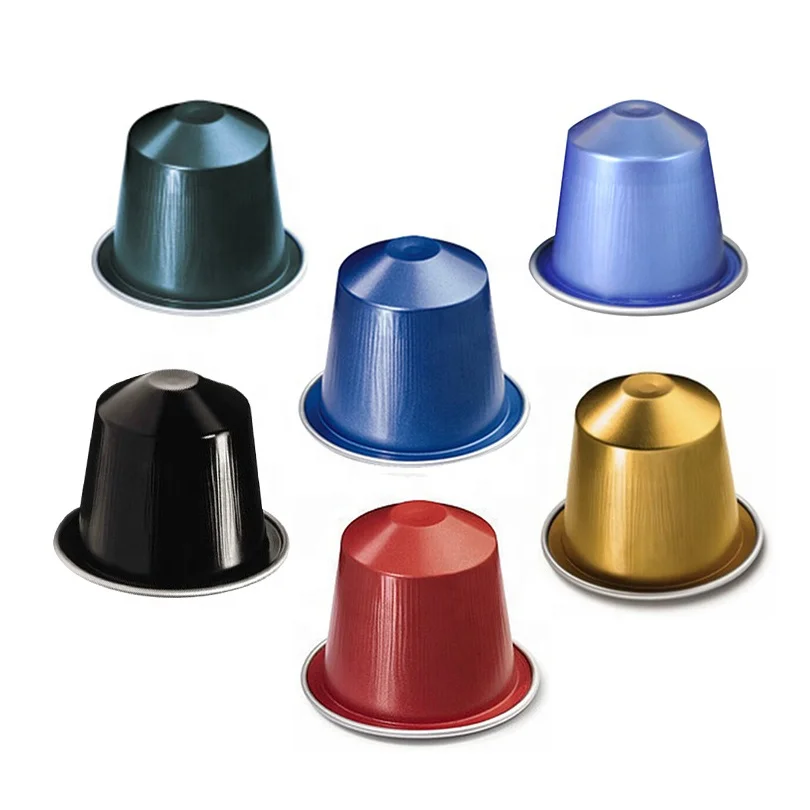  37 мм красочные высококачественные капсулы для кофе nespresso из алюминиевой фольги/капсулы