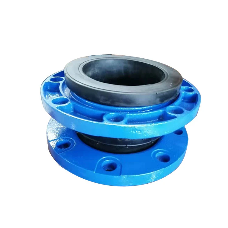 Corrugated Pipe Fitting Flange Type Compensator for Compensating Axial Displacement