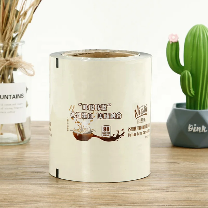 Food Grade Aluminum Foil Food Film Stretch Manufacturers Sealing Packaging Sauce Packing Roll Bags Mylar Pouch