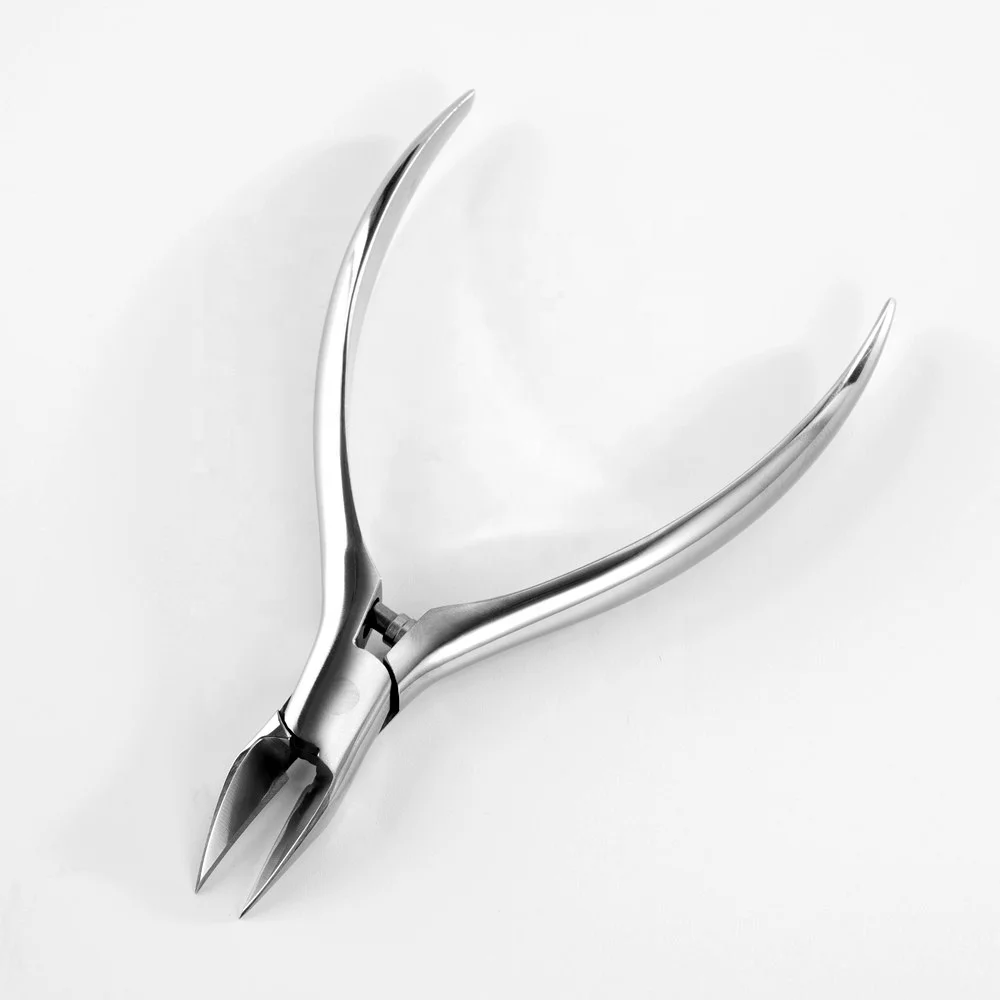 Professional Full Jaw Nail Care Tools Stainless Steel Cuticle Nippers for Ingrown Toes and Fingers