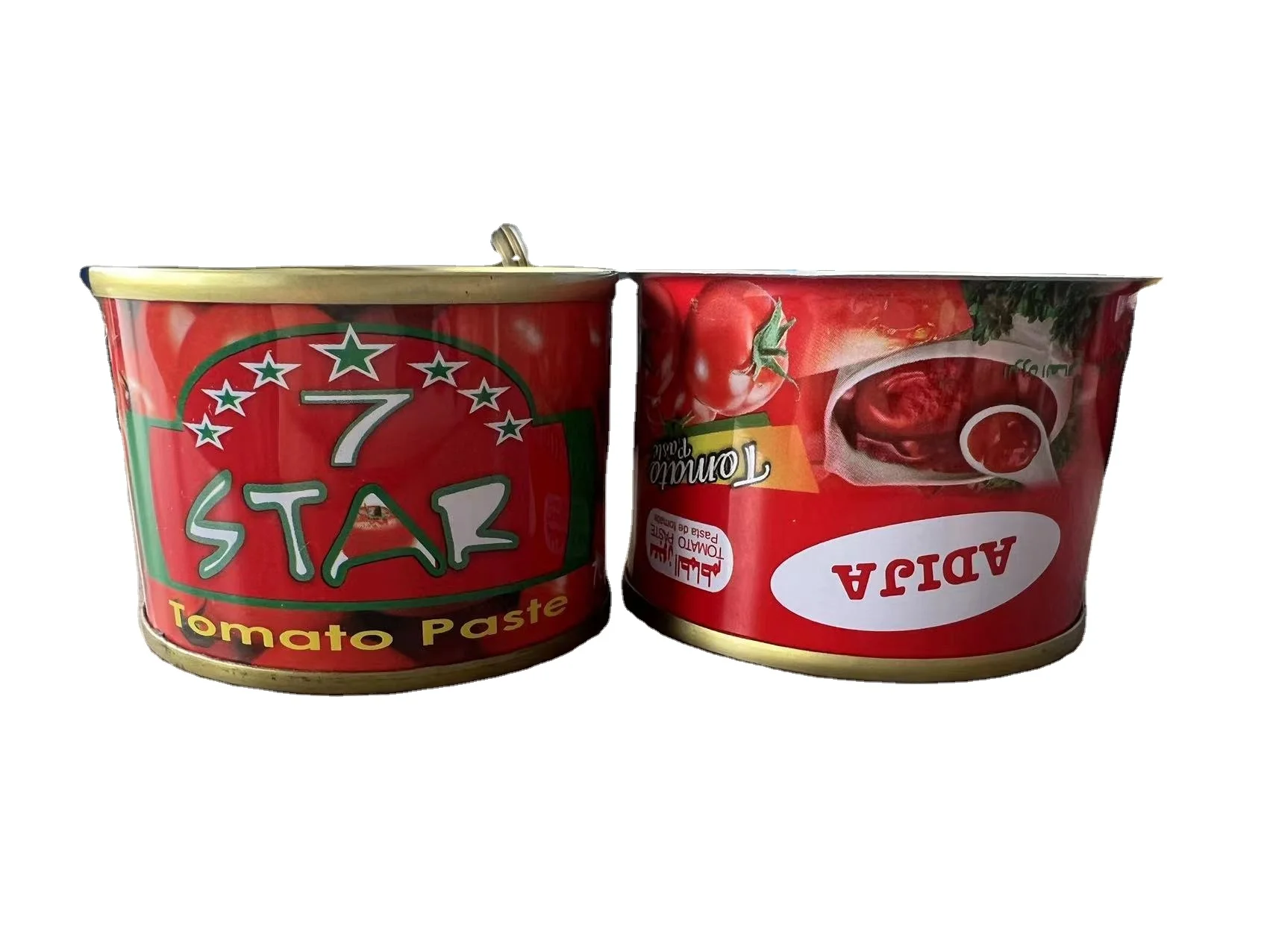 Supply China empty tin can for food packaging with tinplate/ TFS easy open end can cover metal tin can