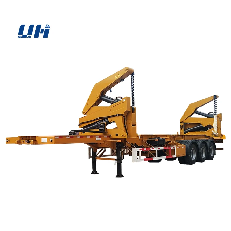 YIHAI Manufacture 3 Axles Container Side Lifter Truck Trailer Storage Containers Towing Trailers for Sale