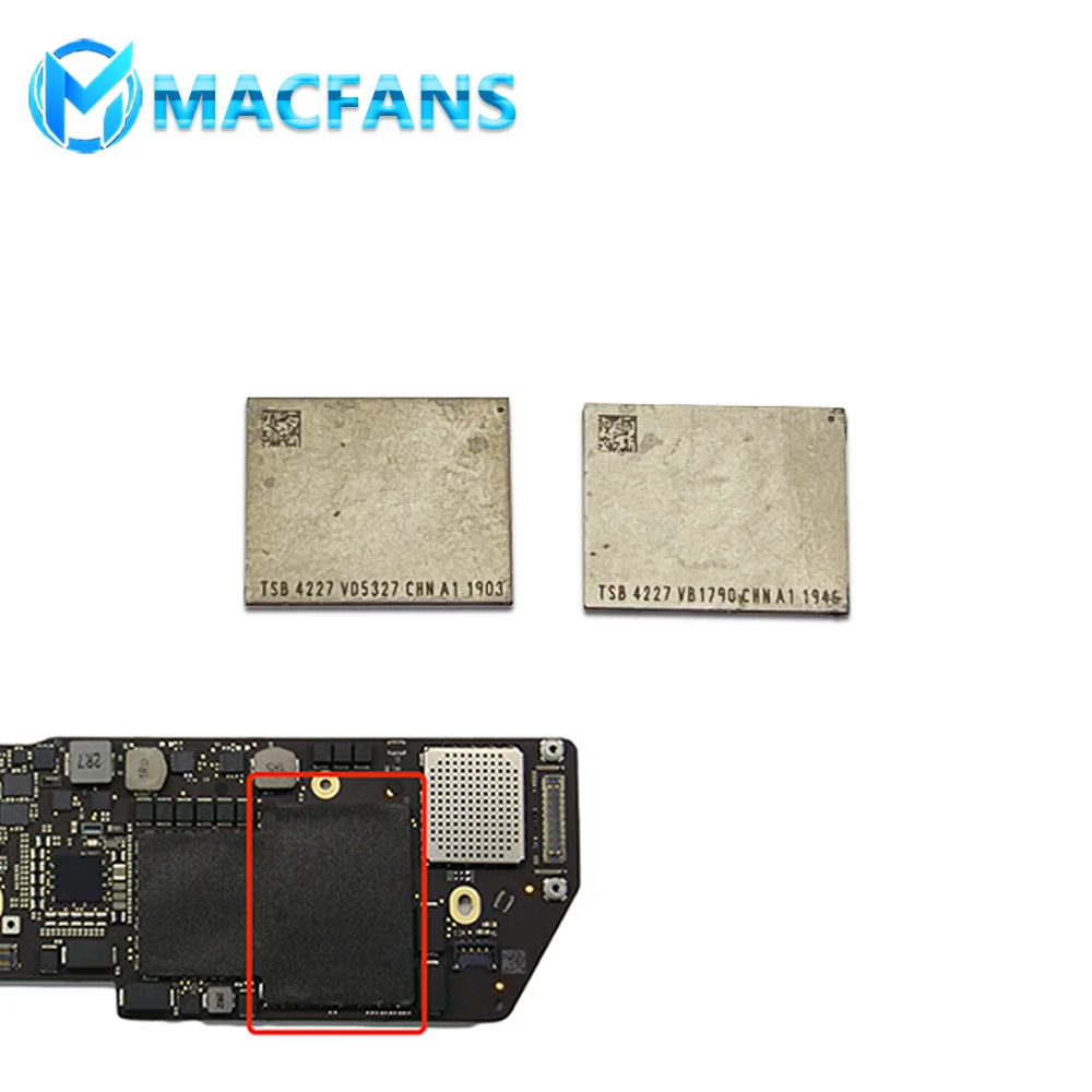 Original SSD Chip For Macbook Air Pro A1932 A1989 A2141 A2179 A2337 Nand Flash Memory IC HDD Chip 128G 256G 500G 1TB 2TB 4TB