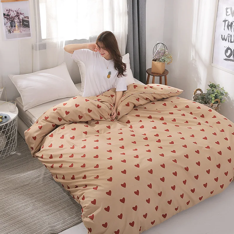 Professional Custom Hotel 100% Polyester Flat Sheet , Quilt Duvet Cover , Bed Linen With Pillow Case