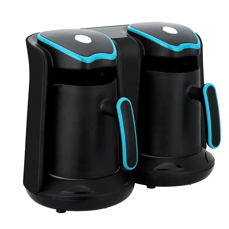 Factory Price Manufacturer Machine Turkish Greek Espresso Coffee Machine double pot design coffee making Pot