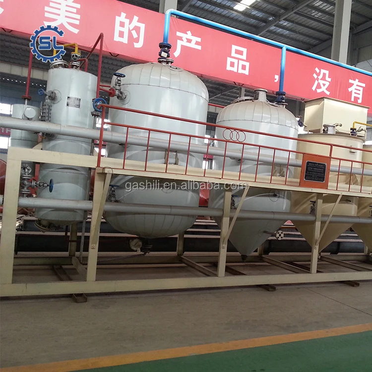 Latest Technology Automatic Edible Oil Refinery Machinery