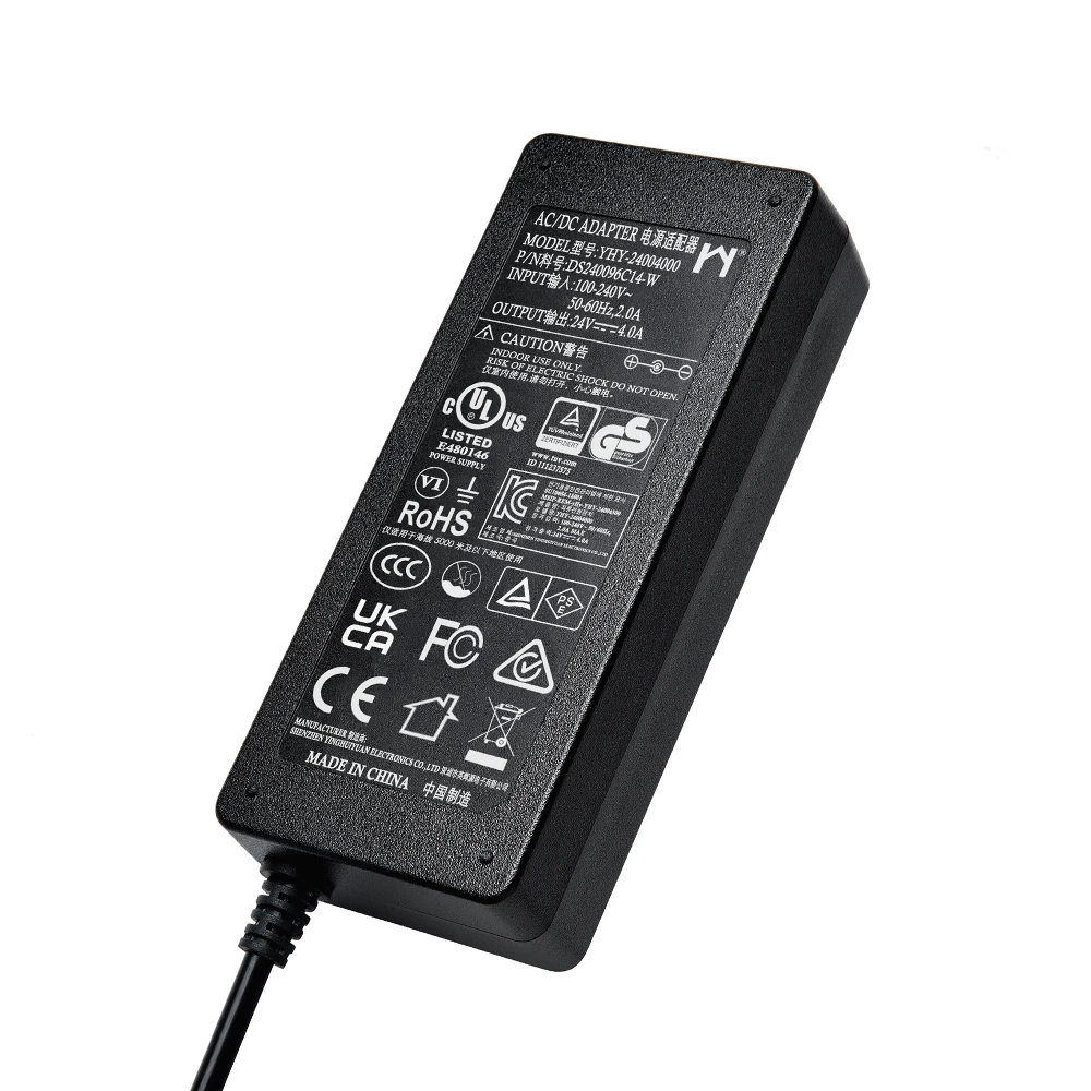 3 Pin 4pin  Ac/dc Trafo 24volt 4amp max Ac Dc 24 Volt 4 amp Transformer Adaptor 4a Ul Switch Power Adapter 24v 4a Power Supply