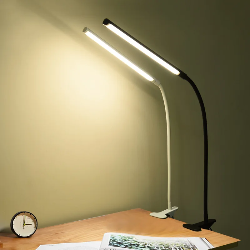 ChildLike Gift Soft Tube LED Table Lamp with 360 Degree Rotation and Clip Design