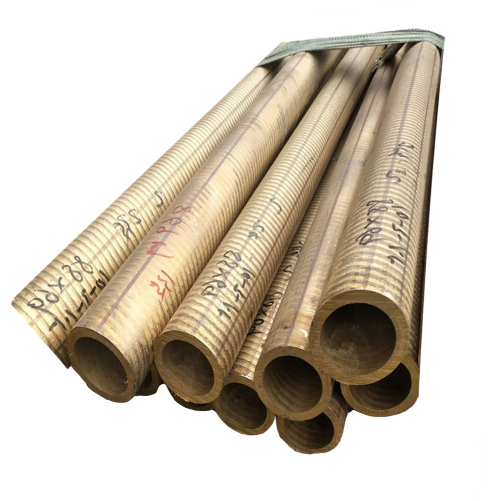 Заводская Оловянная медная трубка большого размера CuSn10P1 C93200