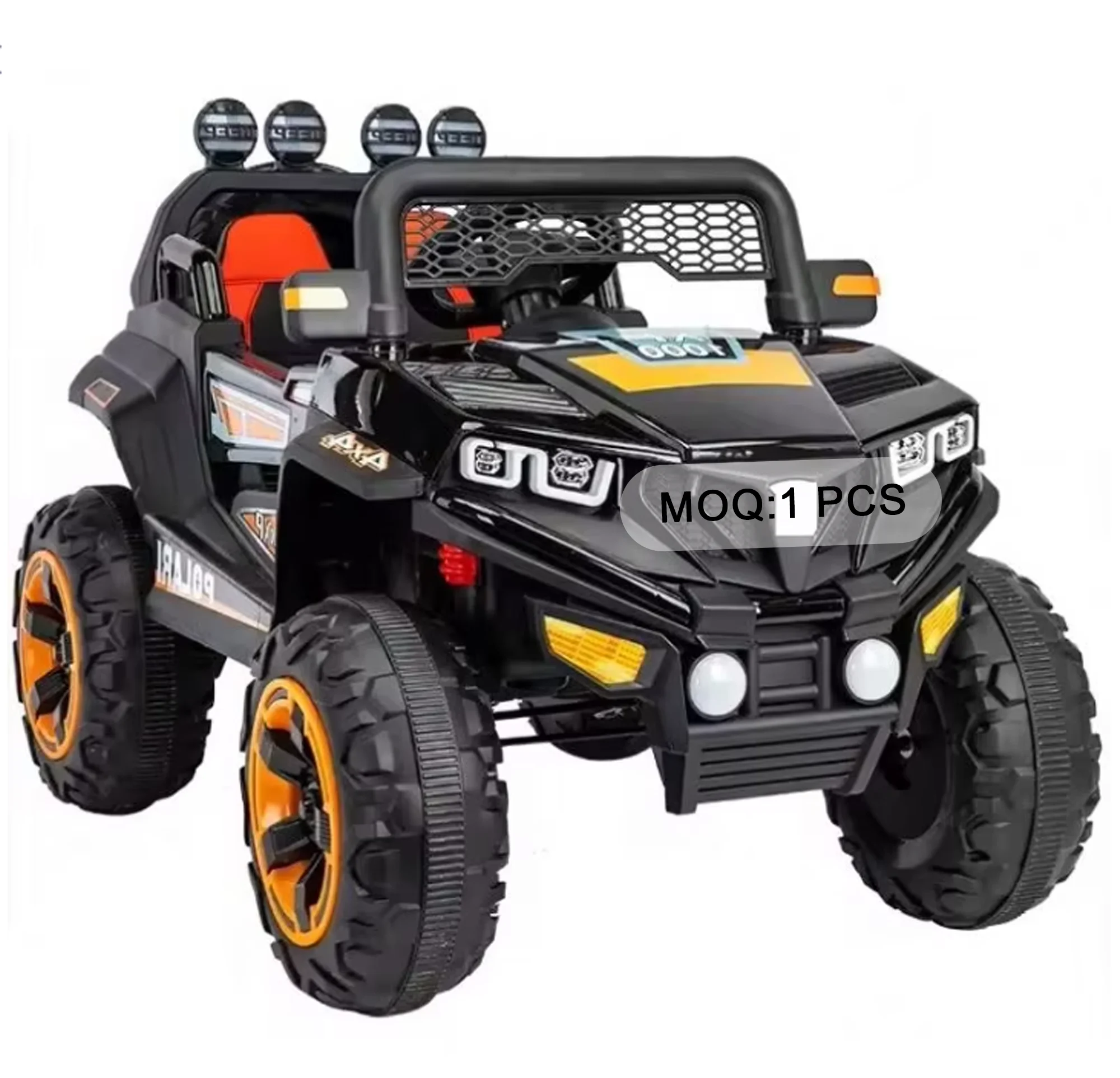 Factory Wholesale Cheap 4-Wheel Electric Ride-On Beach Buggy for Kids Plastic Toy with Music Lights and Slide Perfect Gift Car