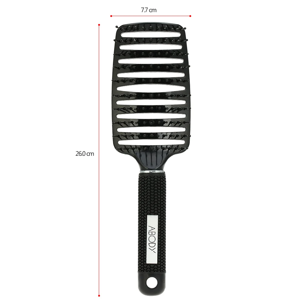 Fashion Soft Matte Finishing Top Magic Hair Brush, Hair Style Tool Extension Tangle Personalized Detangling Hair Brush