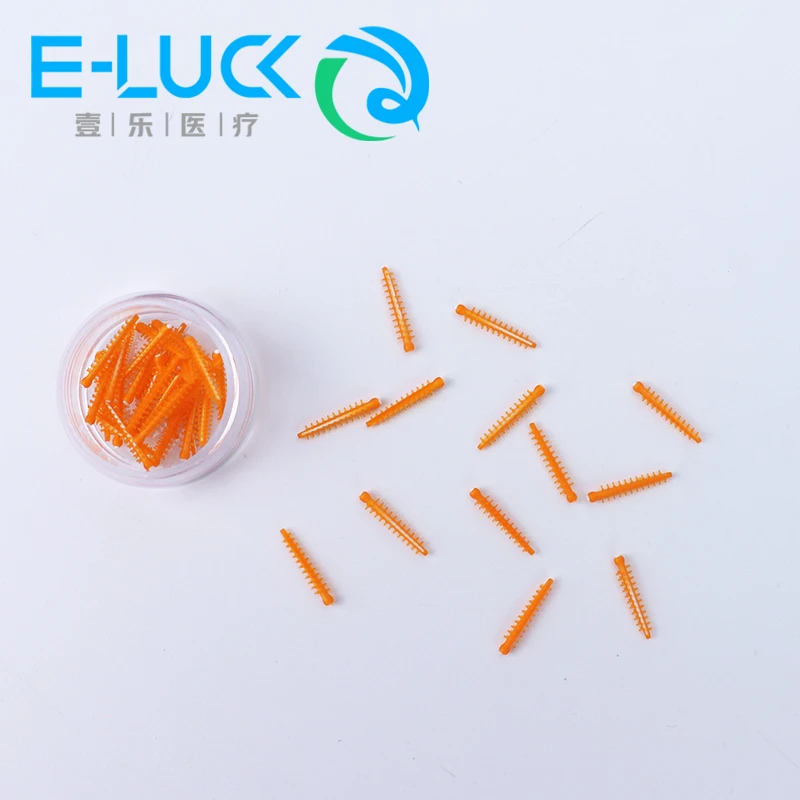 Dental Consumable Disposable Plastic Wedges 40pcs autoclavable dental adaptive wedge