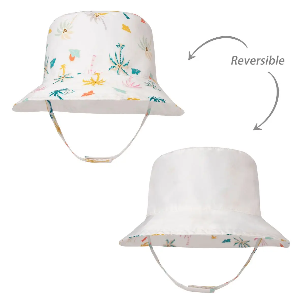fashion printed wholesale designer baby summer cap child custom sun reversible beach hat outdoor children kids bucket hat