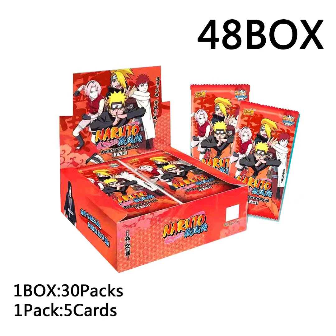Authentic Narutoes Inheritance Collection Kayou Card Game Tier 2 Wave 2 Weapon Chapter Card Album Printed Paper Usage Board Game