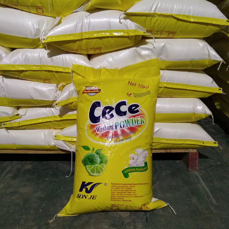 Bulk wash clothes powder cece washing powder with strong perfume laundry detergent