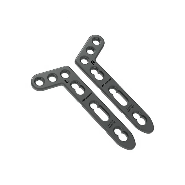 
Trauma Locking Plate New Generation Locking L Distal Radius Plate Oblique Angled 3 Head Holes Stainless steel CE ISO Certified 