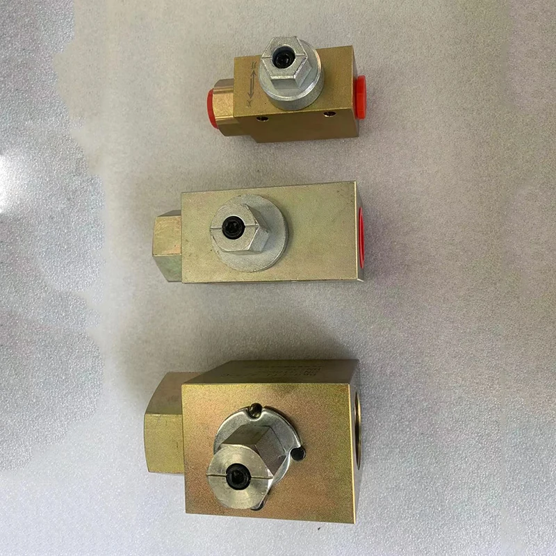 Excavator shut-off stop two-way three way ball valve for hydraulic breaker pipe line with 1/2 3/4 1 1 1/4 inch