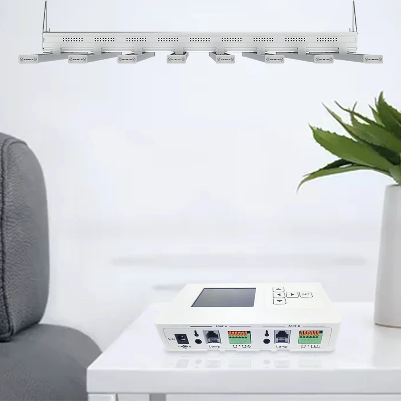 
0-10v Timer Greenhouse System Grow Light Master Controller with video surveillance 